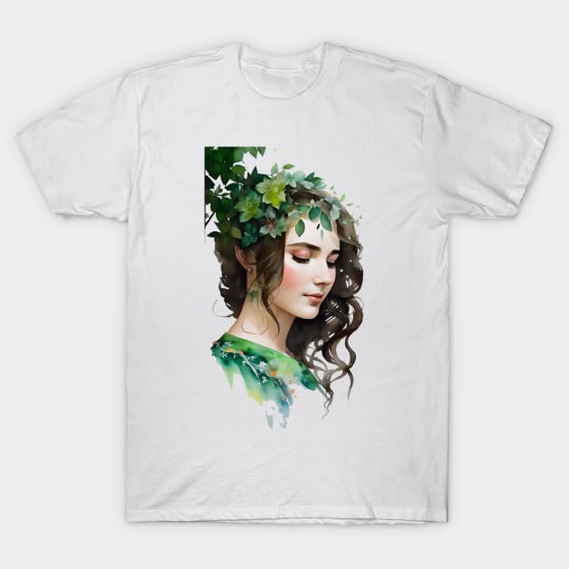 Serenity In Green II T-Shirt by ERArts